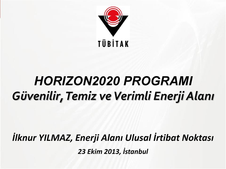 İlknur YILMAZ, Enerji Alanı