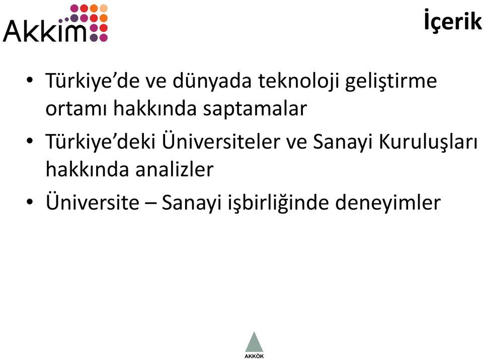 deki Üniversiteler ve Sanayi Kuruluşları