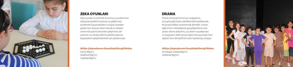 DRAMA Drama, herhangi bir konuyu, doğaçlama, rol yapma gibi tiyatro tekniklerinden faydalanarak, bir grupla birlikte canlandırmak demektir.