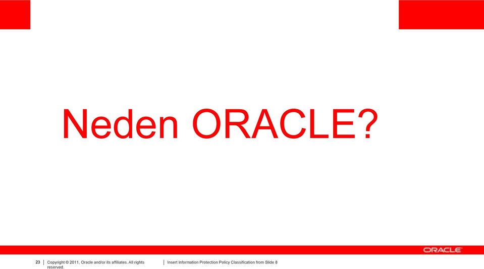 Oracle and/or its