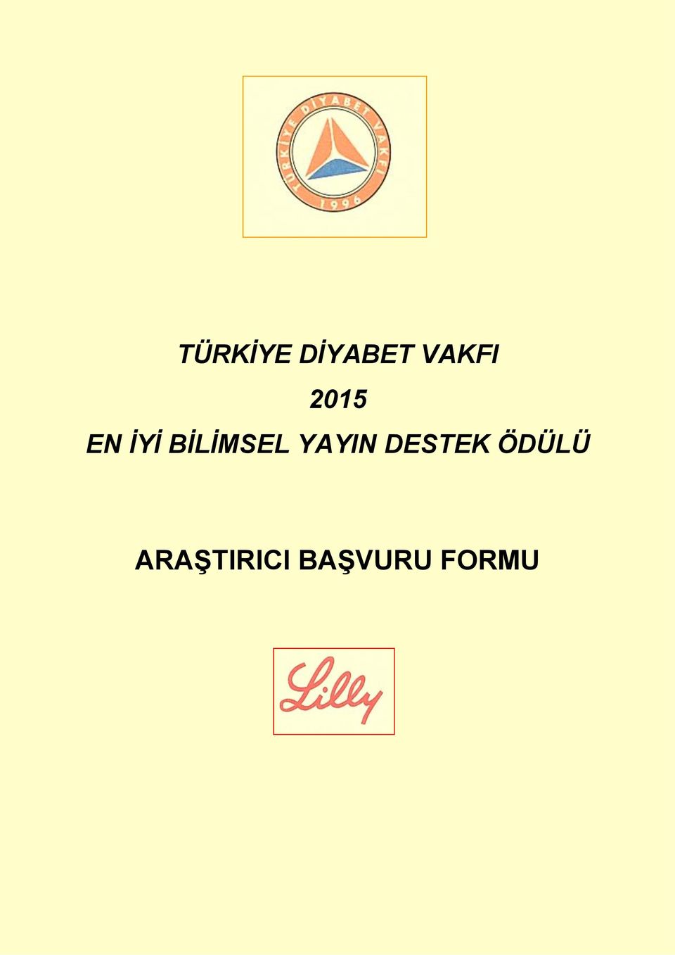 YAYIN DESTEK ÖDÜLÜ