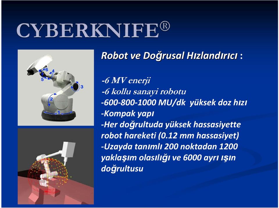 yüksek hassasiyette robot hareketi (0.