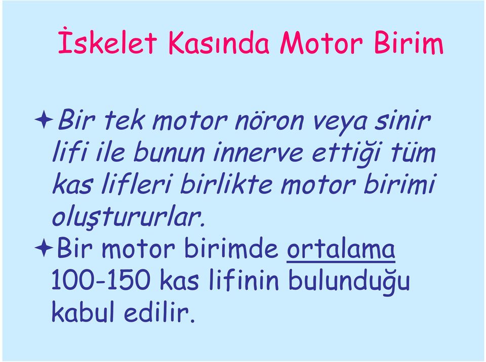 birlikte motor birimi oluştururlar.