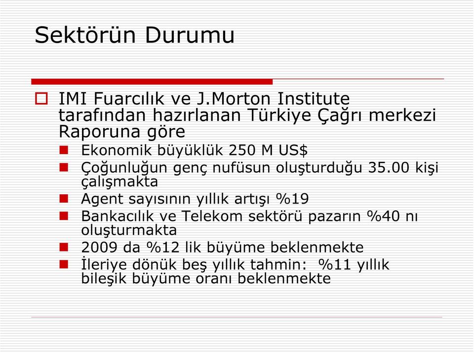 US$ Çoğunluğun genç nufüsun oluşturduğu 35.