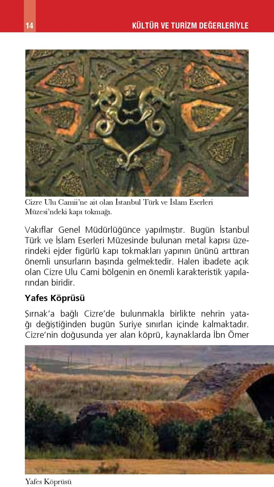 Bugün İstanbul Türk ve İslam Eserleri Müzesinde bulunan metal kapısı üzerindeki ejder figürlü kapı tokmakları yapının ününü arttıran önemli unsurların
