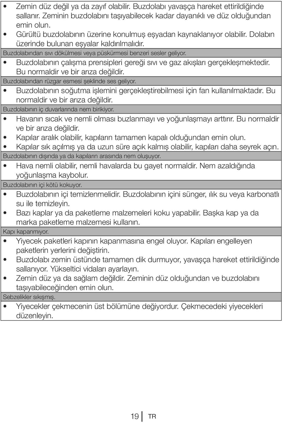 Buzdolabının çalışma prensipleri gereği sıvı ve gaz akışları gerçekleşmektedir. Bu normaldir ve bir arıza değildir. Buzdolabından rüzgar esmesi şeklinde ses geliyor.