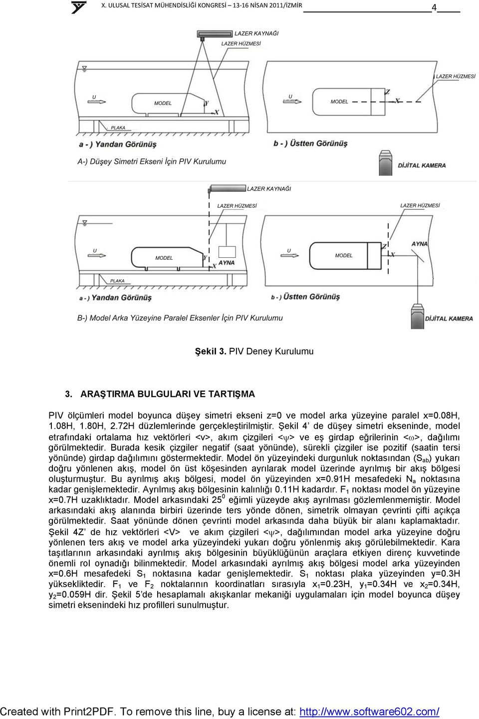 Burada kesik çizgiler negatif (saat yönünde), sürekli çizgiler ise pozitif (saatin tersi yönünde) girdap dağılımını göstermektedir.