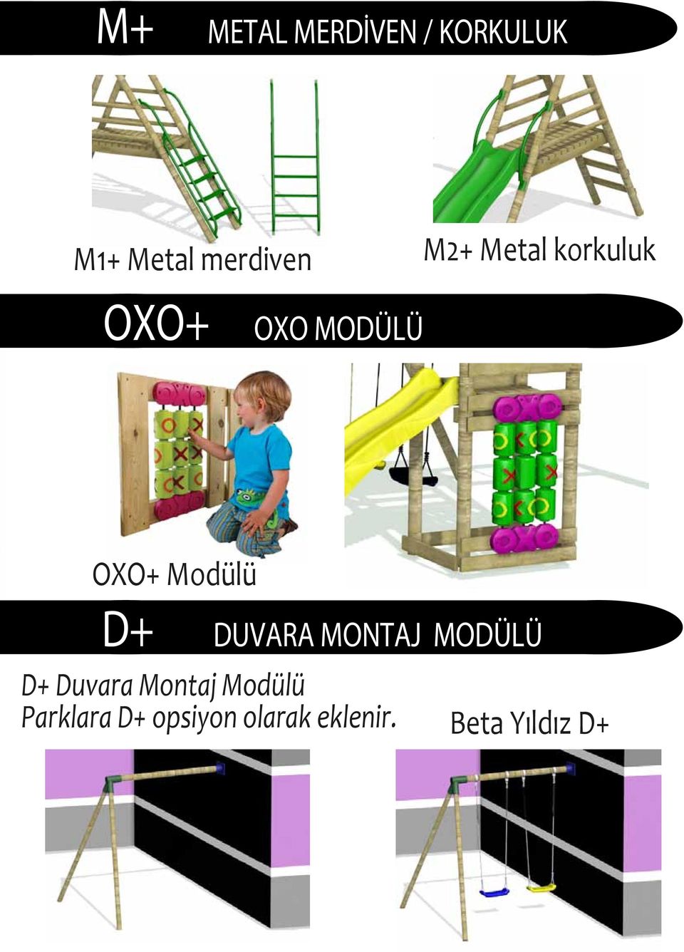 DUVAA MNTAJ MDÜLÜ D+ Duvara Montaj Modülü