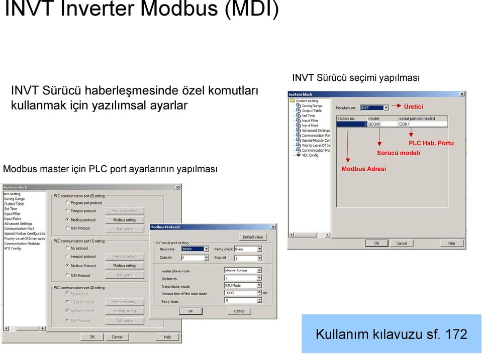 ayarlar Üretici PLC Hab.