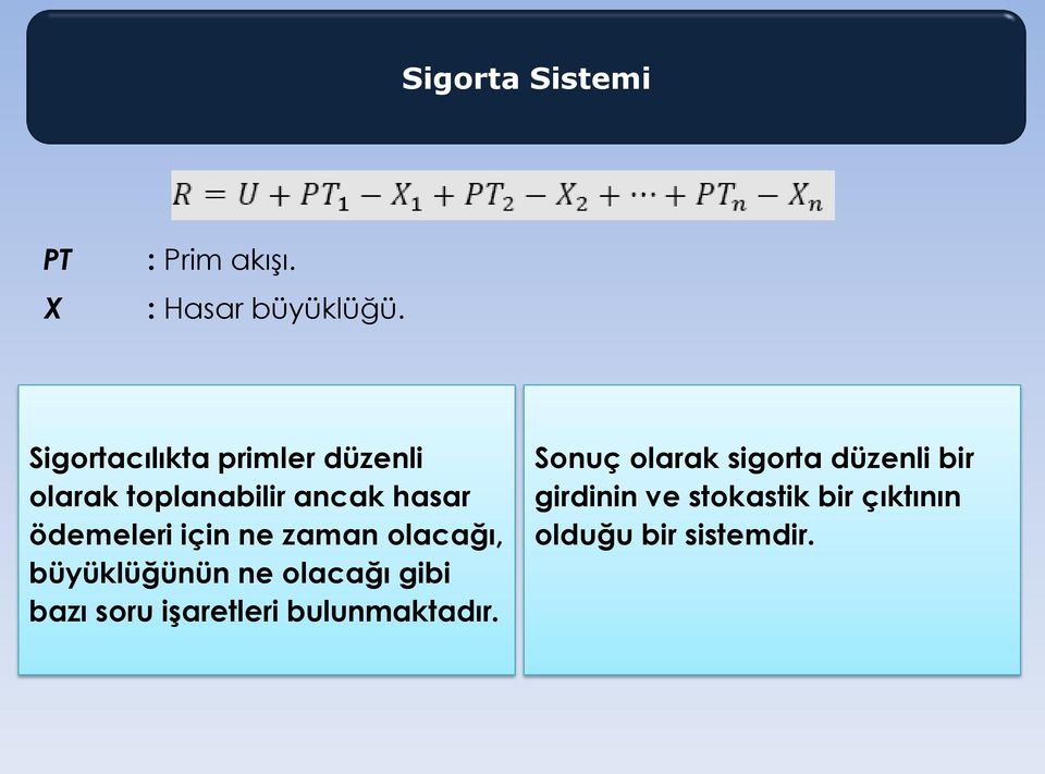 ne zaman olacağı, büyüklüğünün ne olacağı gibi bazı soru işaretleri