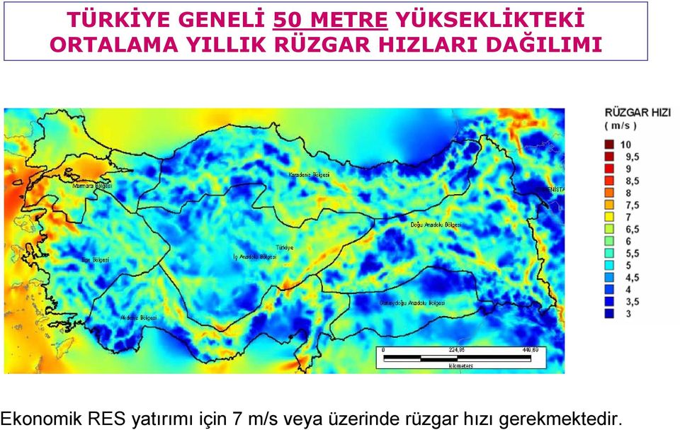 DAĞILIMI Ekonomik RES yatırımı için 7