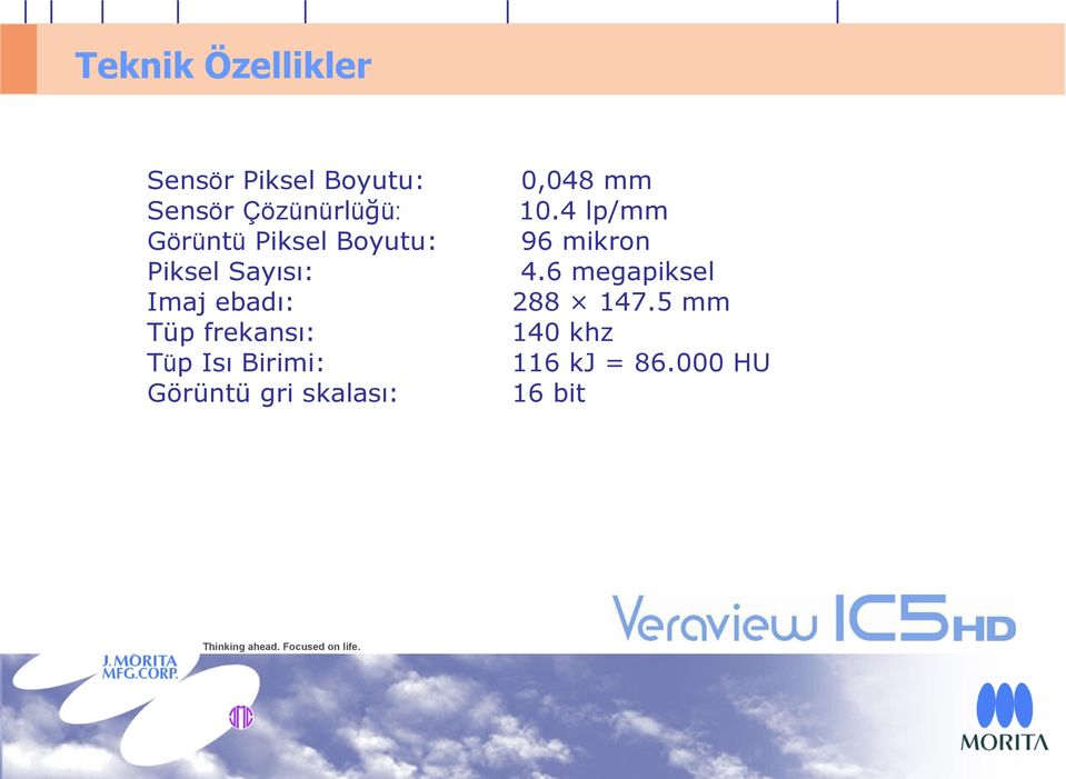 frekansı: Tüp Isı Birimi: Görüntü gri skalası: 0,048 mm 10.