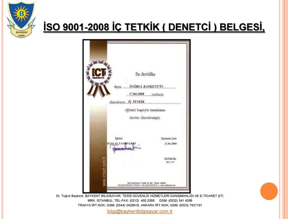 İÇ TETKİK (