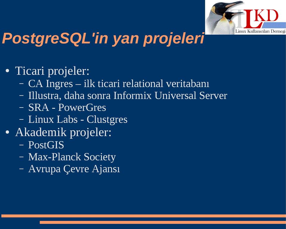Universal Server SRA - PowerGres Linux Labs - Clustgres