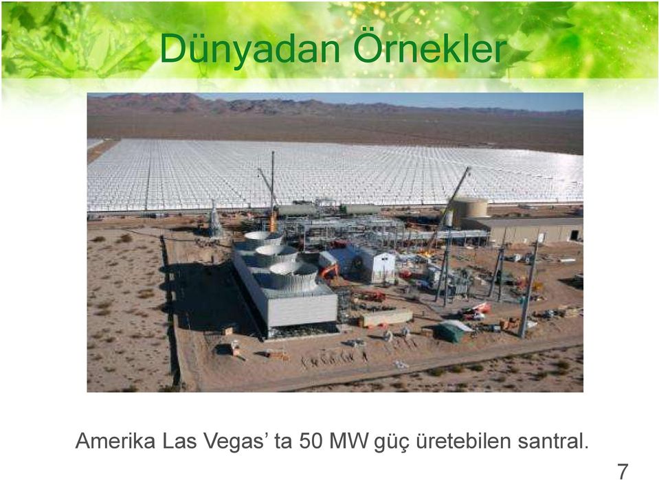 ta 50 MW güç