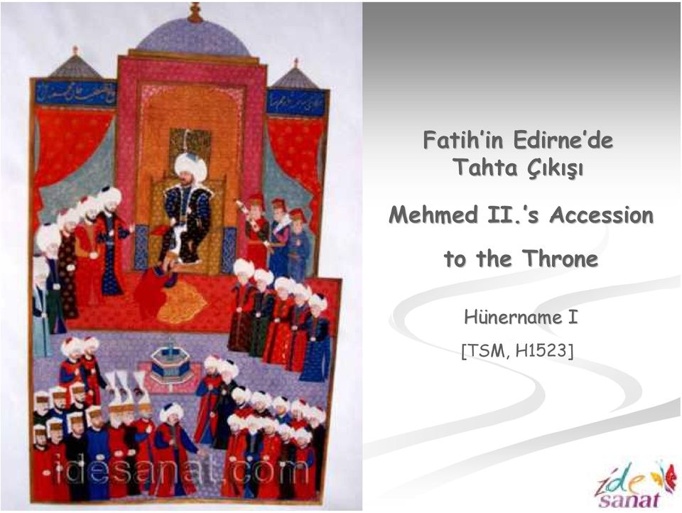 s Accession to the Throne