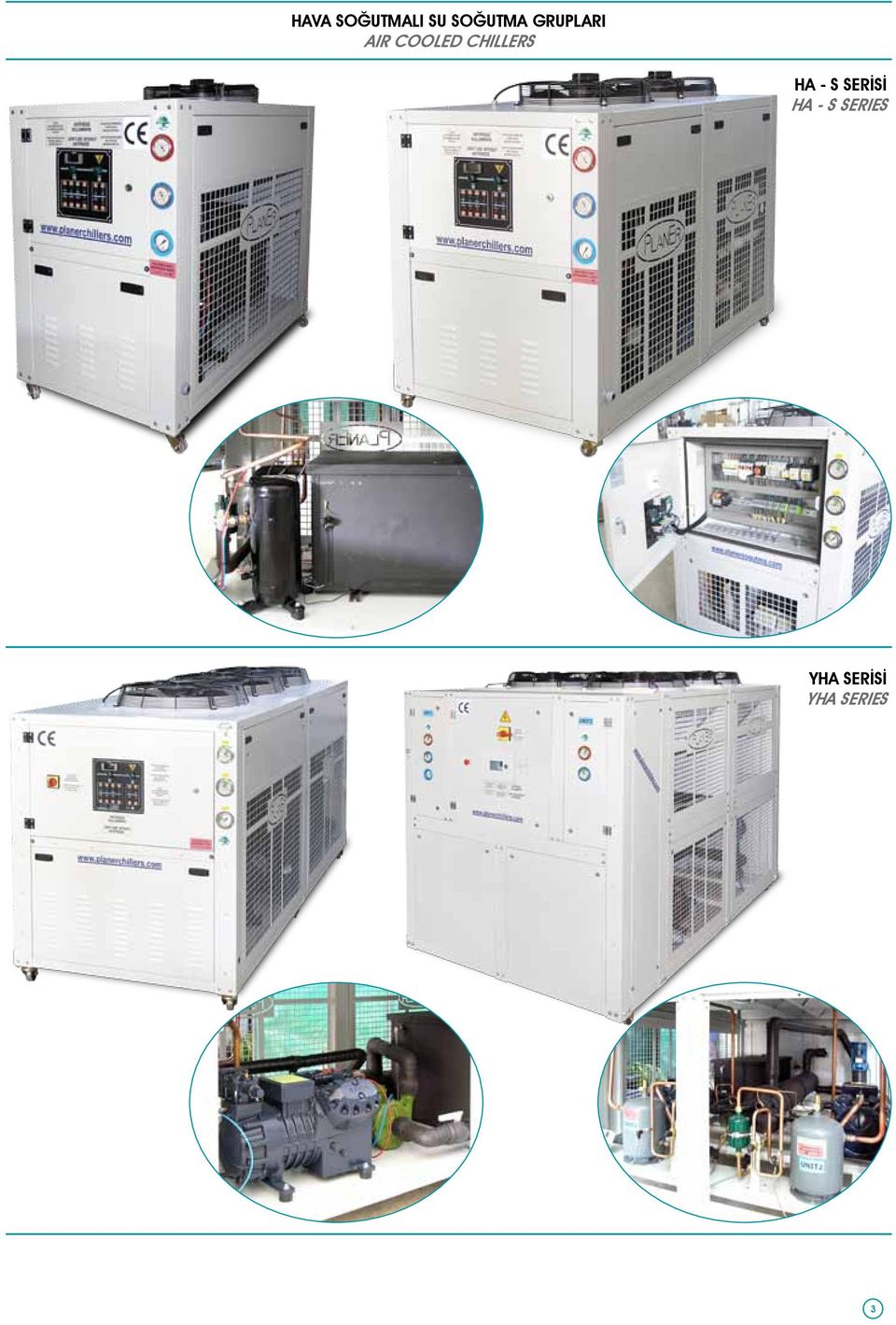 COOLED CHILLERS HA - S