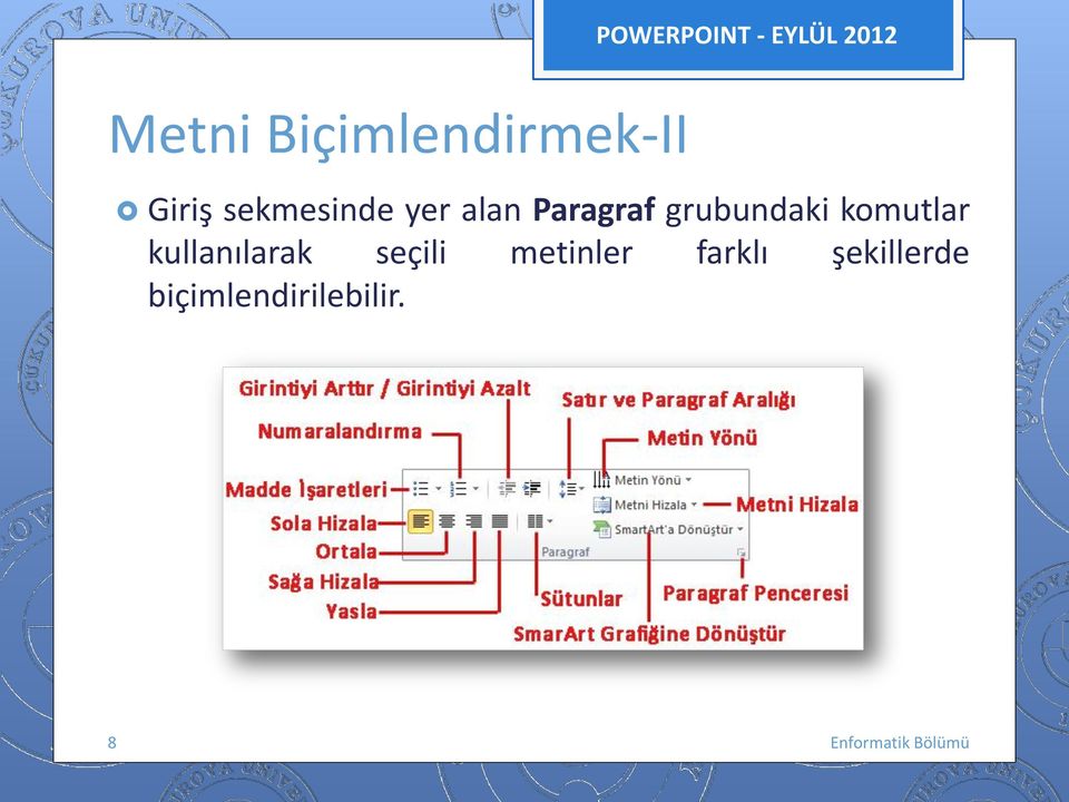 grubundaki kmutlar kullanılarak