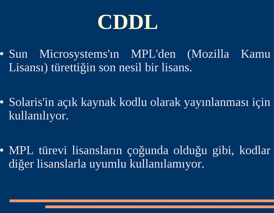 Solaris'in açık kaynak kodlu olarak yayınlanması için