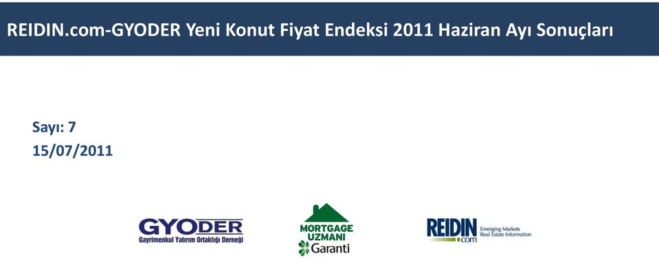 Fiyat Endeksi 2011