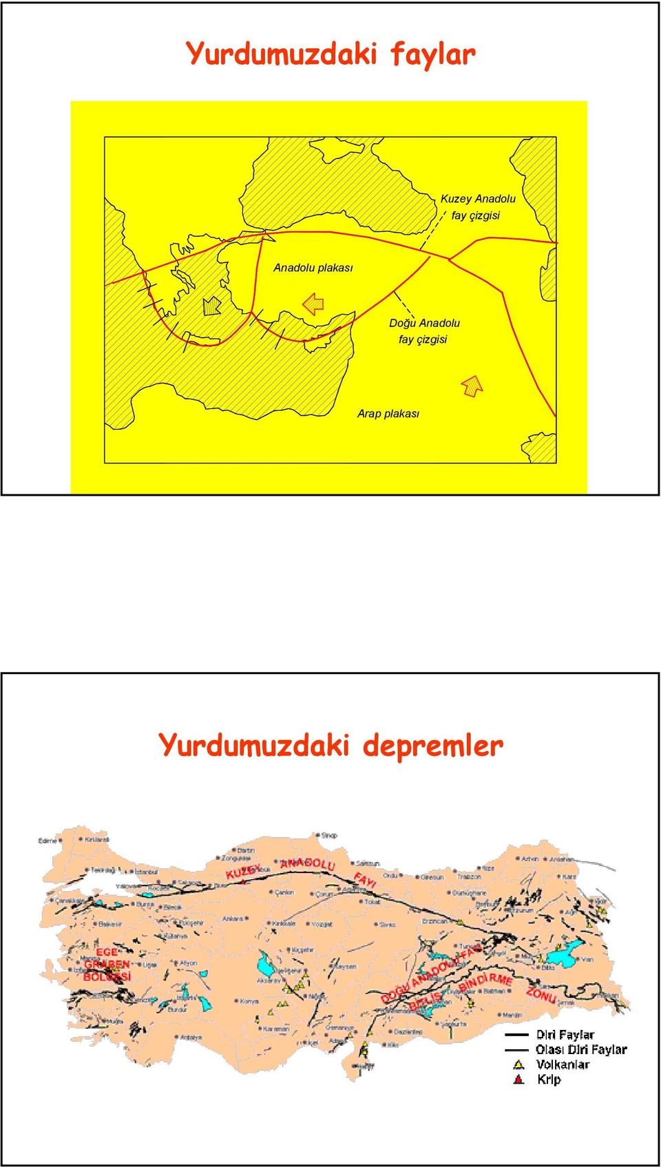 plakası Doğu Anadolu fay