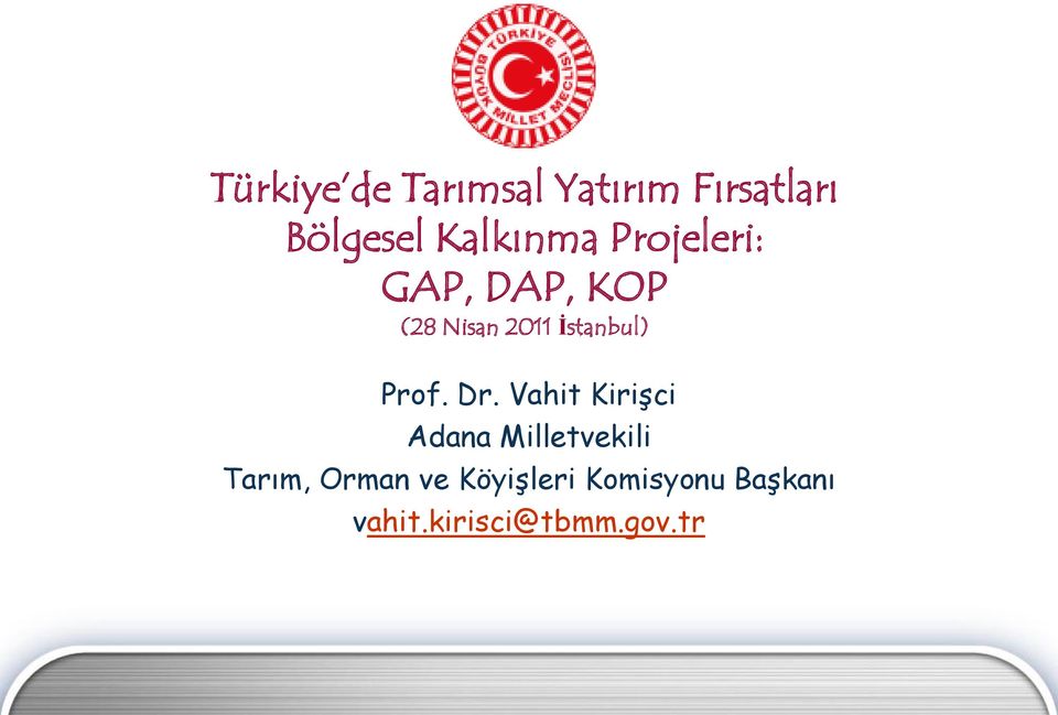 İstanbul) Prof. Dr.