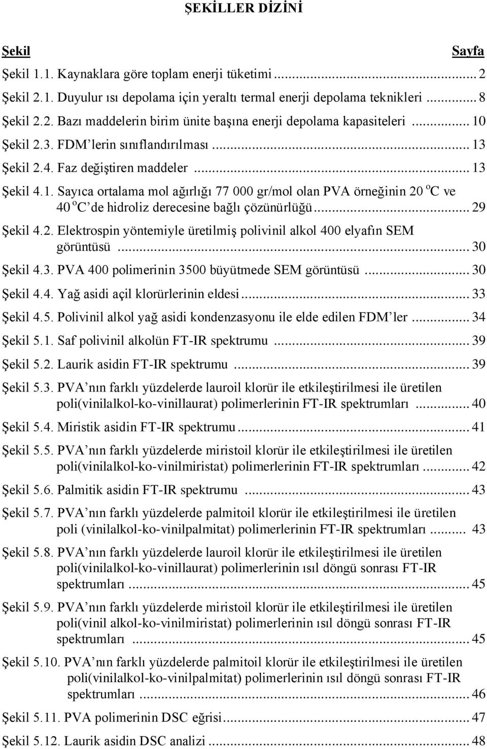 .. 29 Şekil 4.2. Elektrospin yöntemiyle üretilmiş polivinil alkol 400 elyafın SEM görüntüsü... 30 Şekil 4.3. PVA 400 polimerinin 3500 büyütmede SEM görüntüsü... 30 Şekil 4.4. Yağ asidi açil klorürlerinin eldesi.