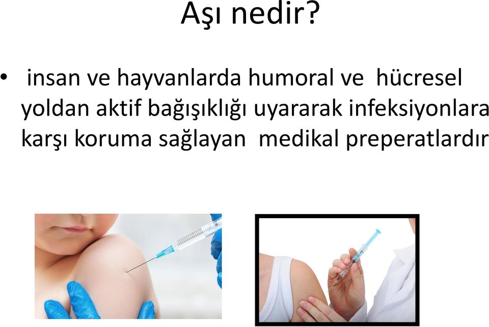 hücresel yoldan aktif bağışıklığı