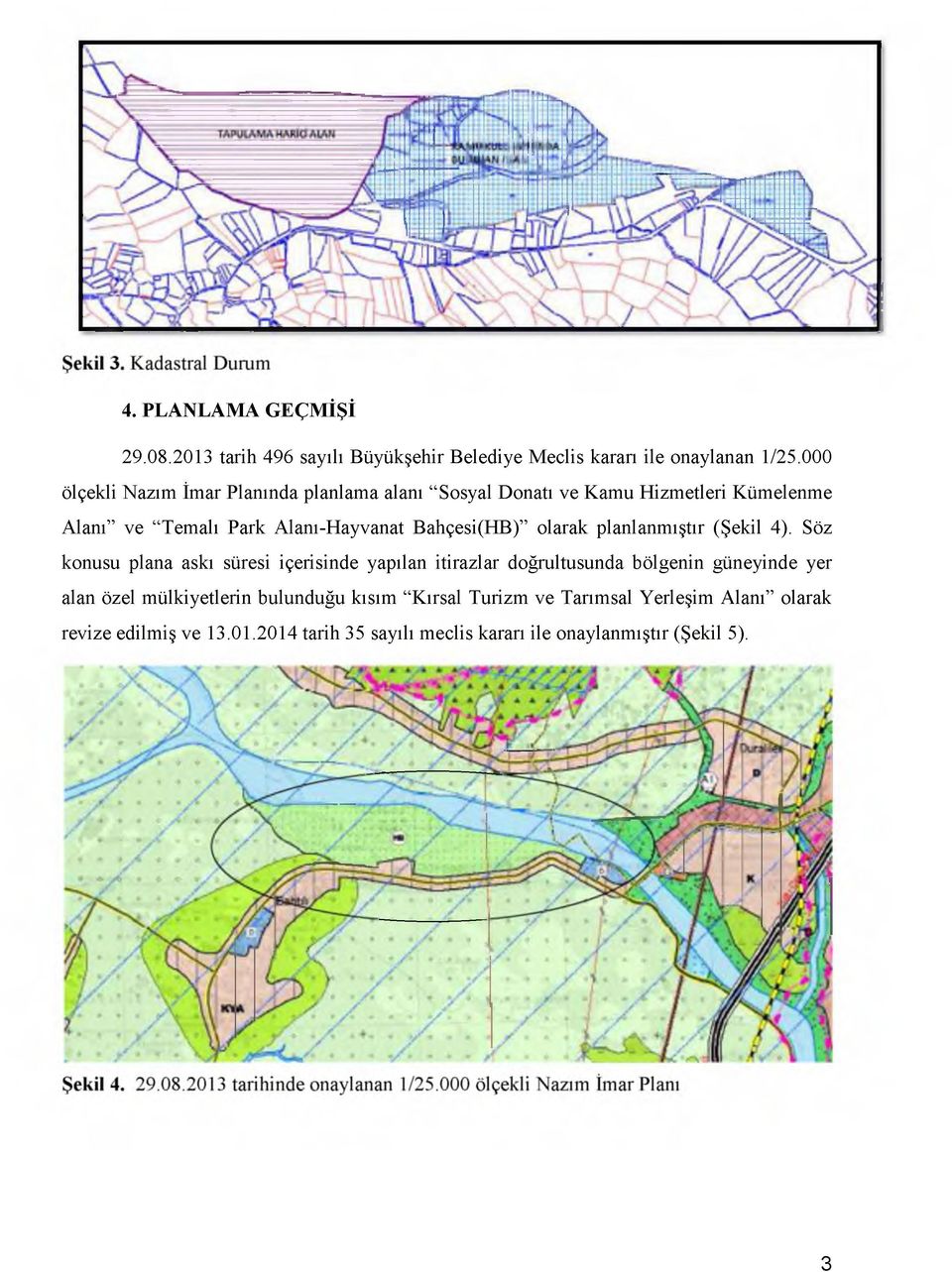 Bahçesi(HB) olarak planlanmıştır (Şekil 4).