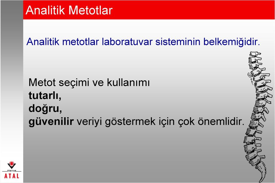 Metot seçimi ve kullanımı tutarlı,