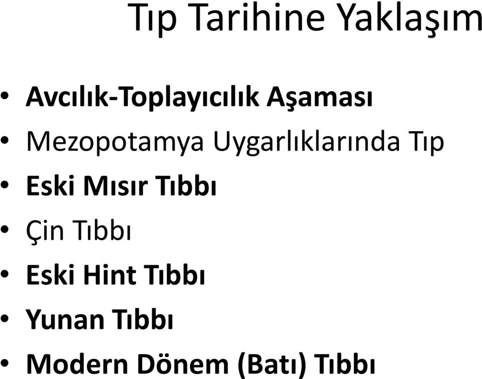 Uygarlıklarında Tıp Eski Mısır Tıbbı Çin