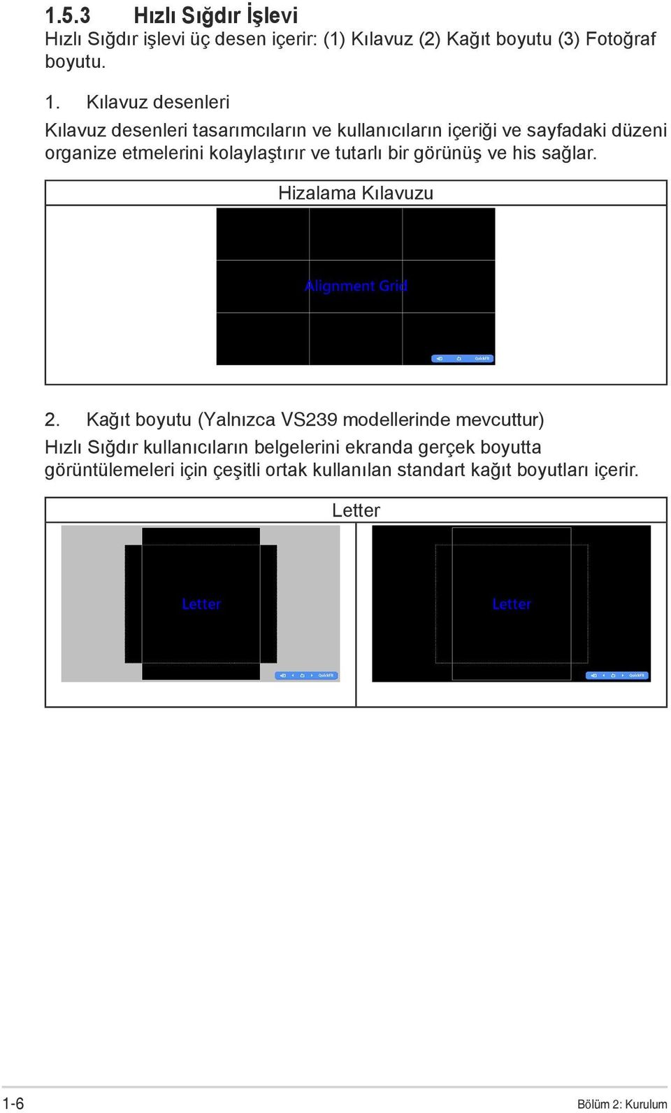 ve tutarlı bir görünüş ve his sağlar. Hizalama Kılavuzu 2.