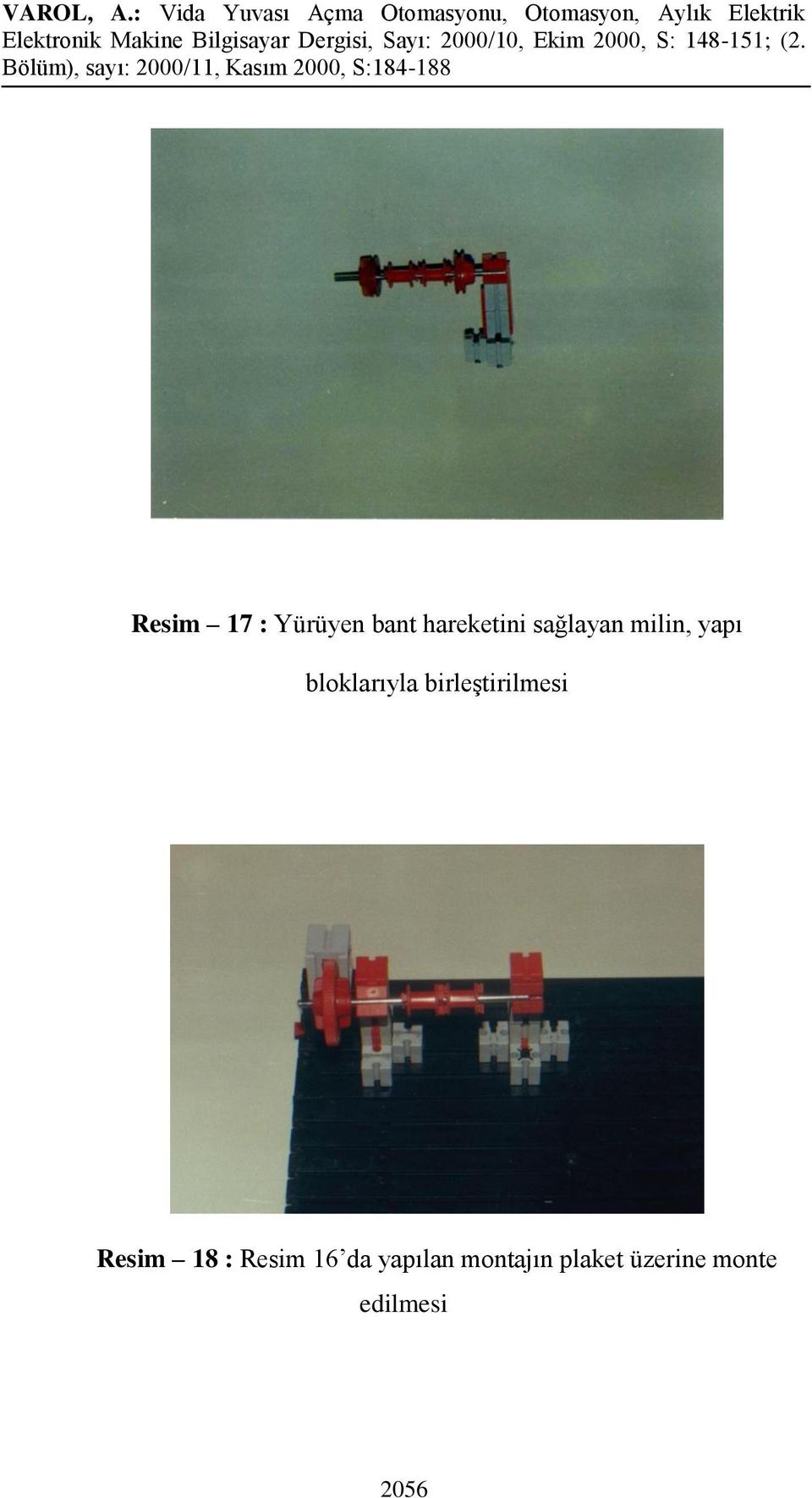 birleştirilmesi Resim 18 : Resim 16 da