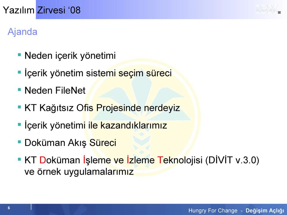 İçerik yönetimi ile kazandıklarımız Doküman Akış Süreci KT