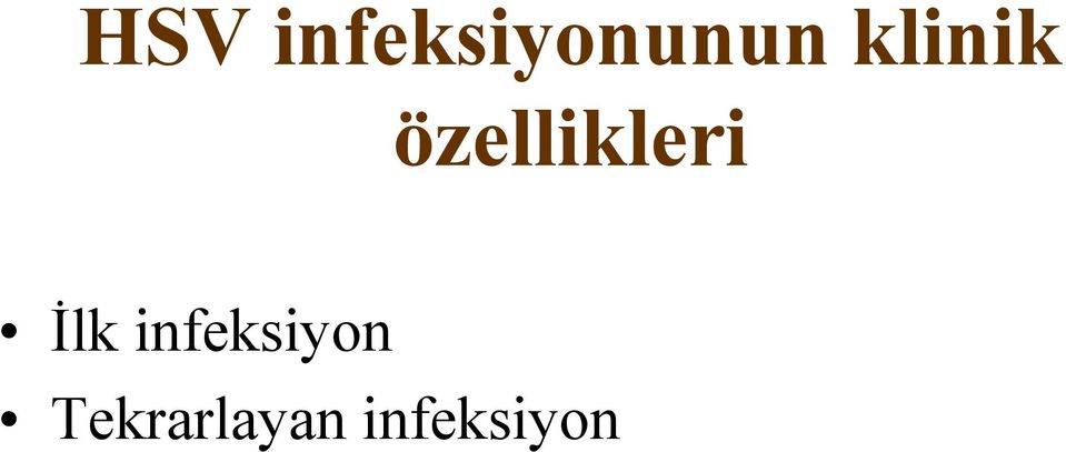 İlk infeksiyon