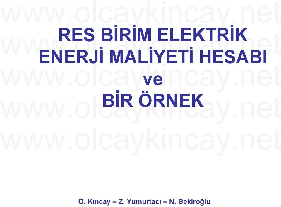 ENERJİ