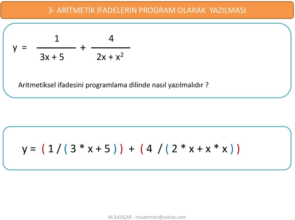 dilinde nasıl yazılmalıdır?