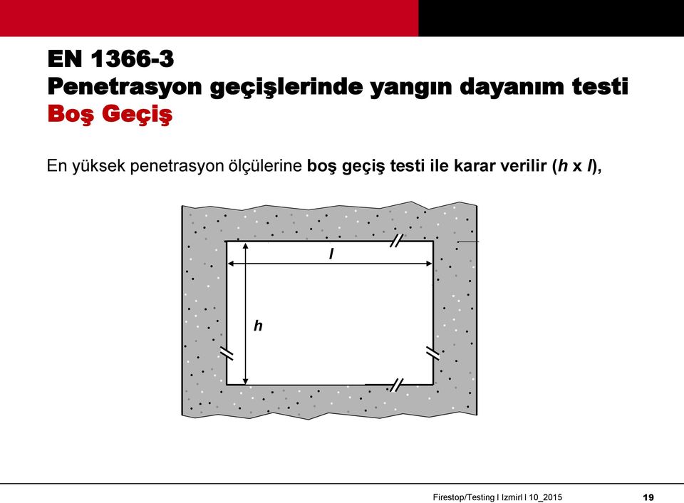 yüksek penetrasyon ölçülerine boş