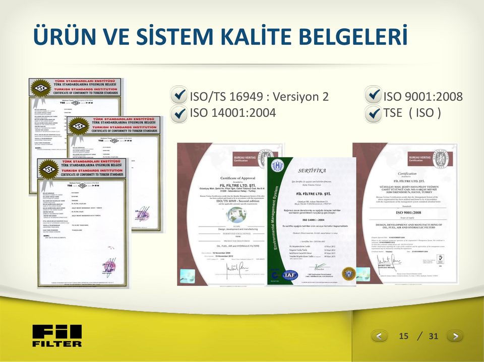 Versiyon 2 ISO 9001:2008