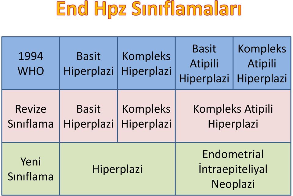 Basit Hiperplazi Kompleks Hiperplazi Kompleks Atipili