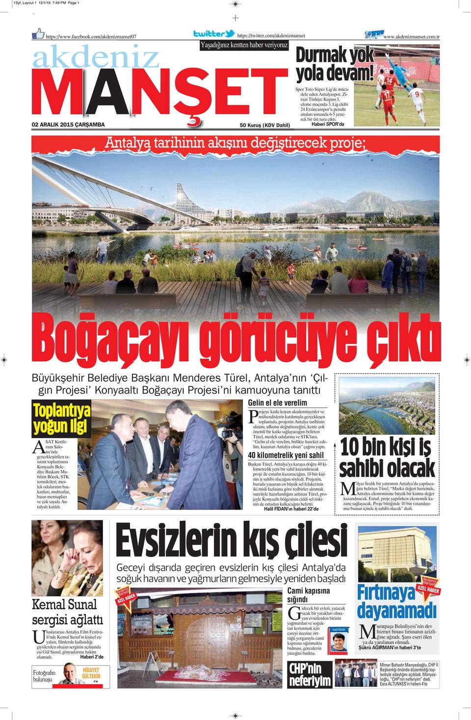 Boğaçayıgörücüyeçıktı Büyükşehir Belediye Başkanı Menderes Türel, Antalya  nın Çılgın Projesi Konyaaltı Boğaçayı Projesi ni kamuoyuna tanıttı - PDF  Ücretsiz indirin