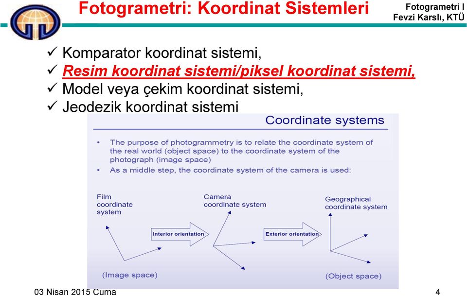 sistemi/piksel koordinat sistemi, Model veya