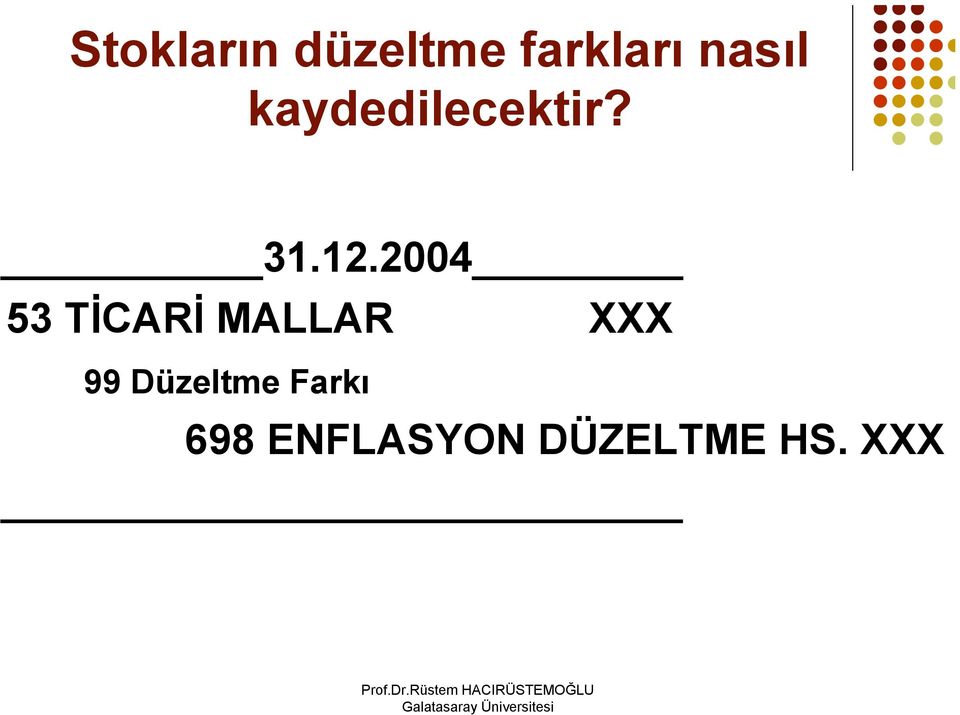 2004 53 TİCARİ MALLAR XXX 99