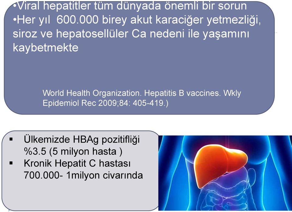 kaybetmekte World Health Organization. Hepatitis B vaccines.