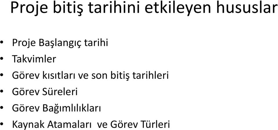 son bitiş tarihleri Görev Süreleri Görev