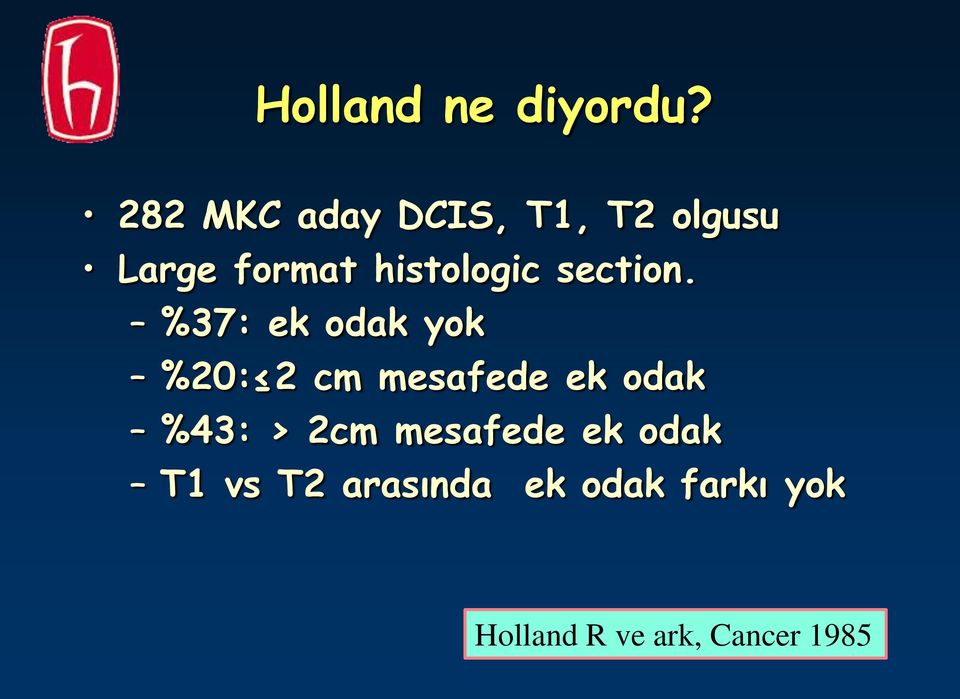 histologic section.