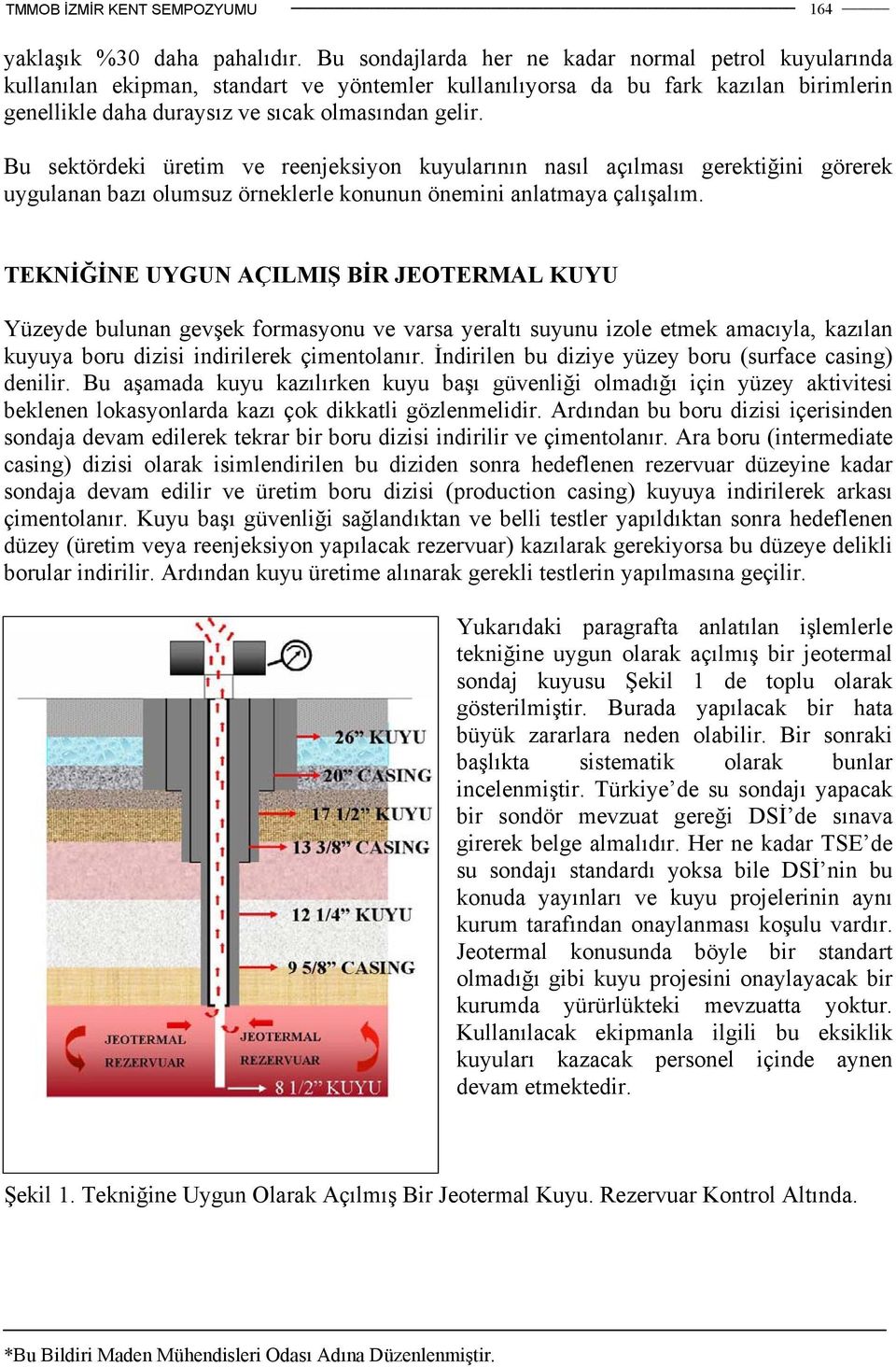 Bu sektördeki üretim ve reenjeksiyon kuyularının nasıl açılması gerektiğini görerek uygulanan bazı olumsuz örneklerle konunun önemini anlatmaya çalışalım.