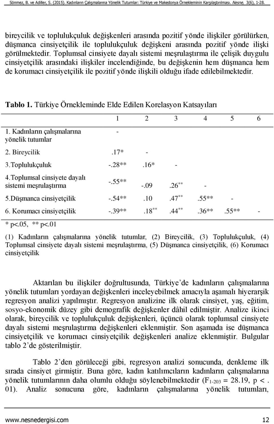 Toplumsal cinsiyete dayalı sistemi meşrulaştırma ile çelişik duygulu cinsiyetçilik arasındaki ilişkiler incelendiğinde, bu değişkenin hem düşmanca hem de korumacı cinsiyetçilik ile pozitif yönde