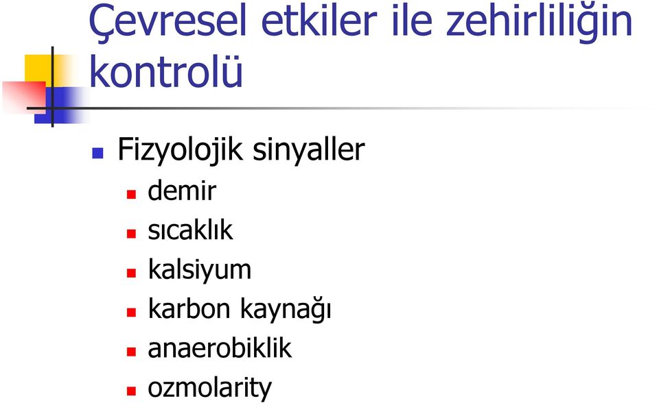 Fizyolojik sinyaller demir