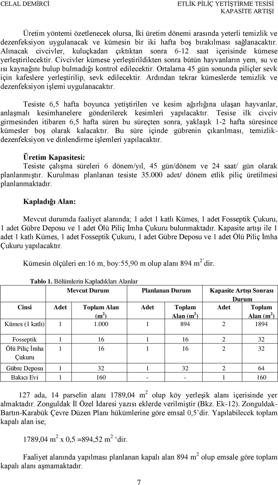 Civcivler kümese yerleştirildikten sonra bütün hayvanların yem, su ve ısı kaynağını bulup bulmadığı kontrol edilecektir.